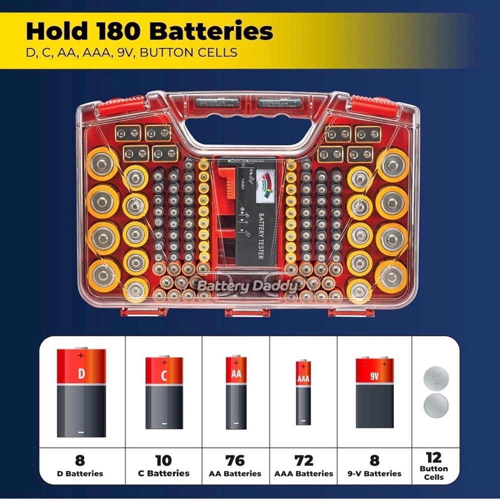 Battery Daddy Red Storage System - Picture 2 of 7